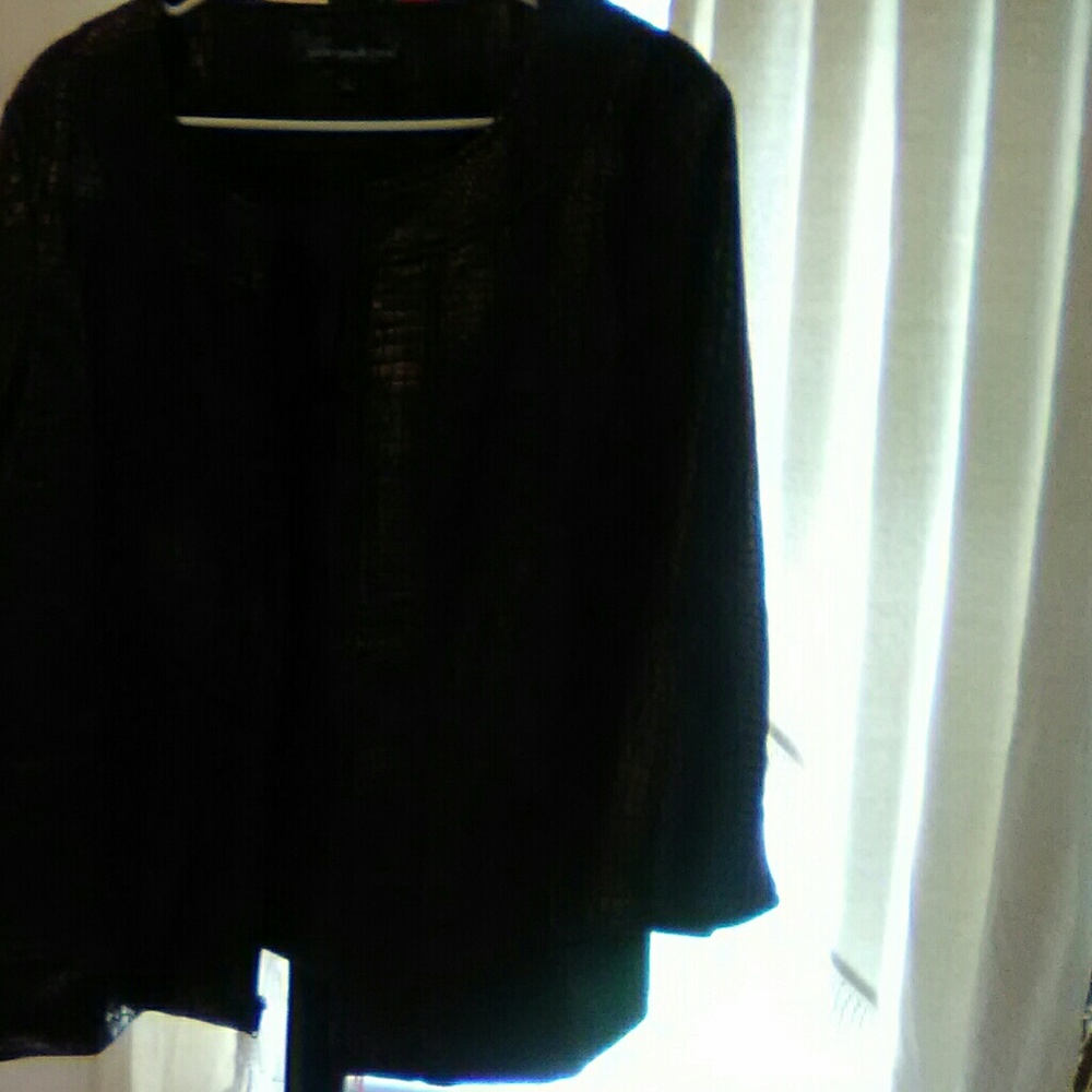 Zipper from faux leather Susan graver jacket